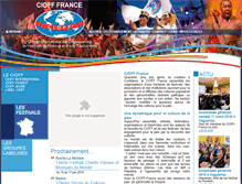 Tablet Screenshot of cioff-france.org